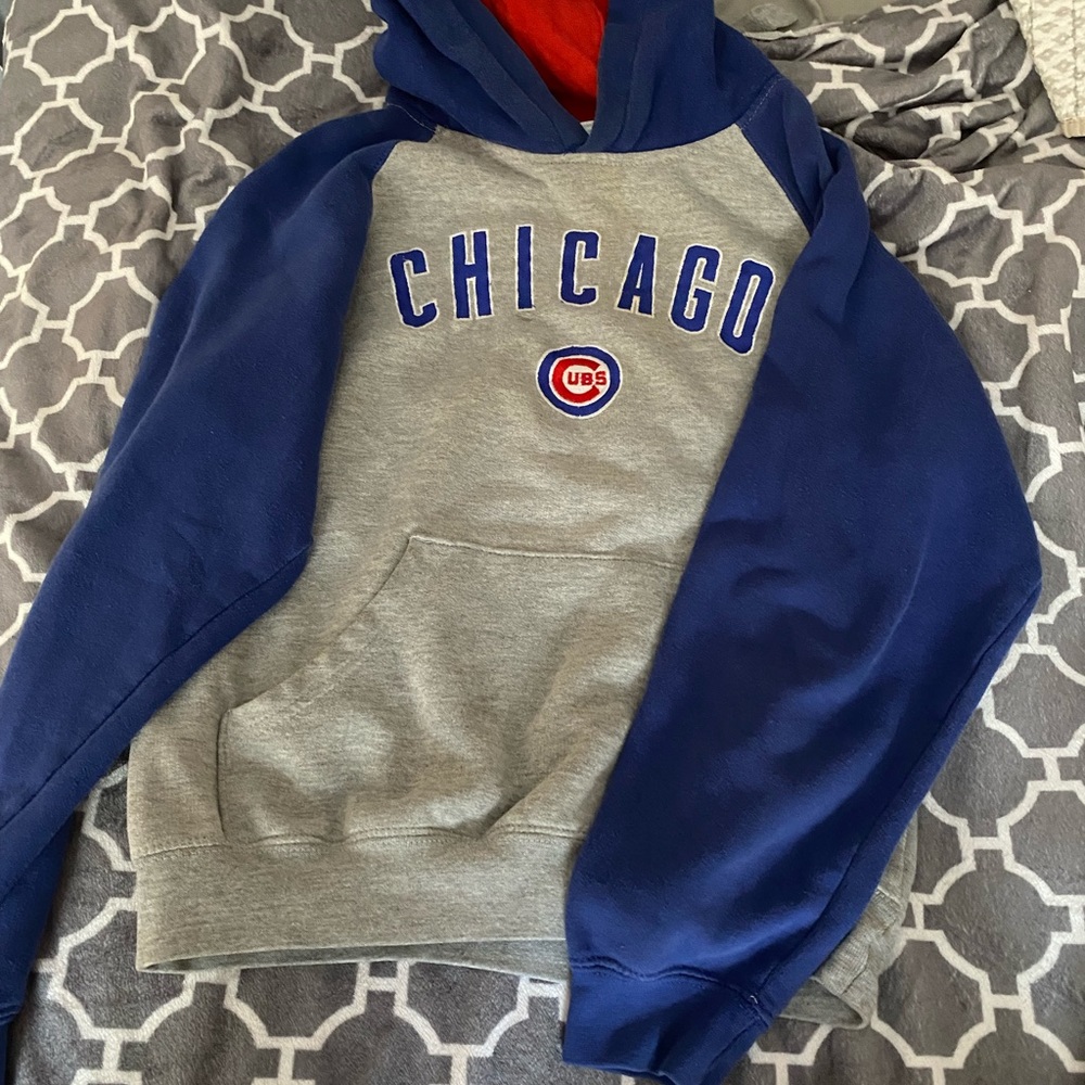 Chicago Cubs Colorblock Hoodie